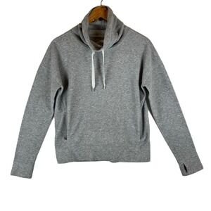 Lululemon Heathered Core Light Gray Go Forward Pullover Size 6 W3CQNS